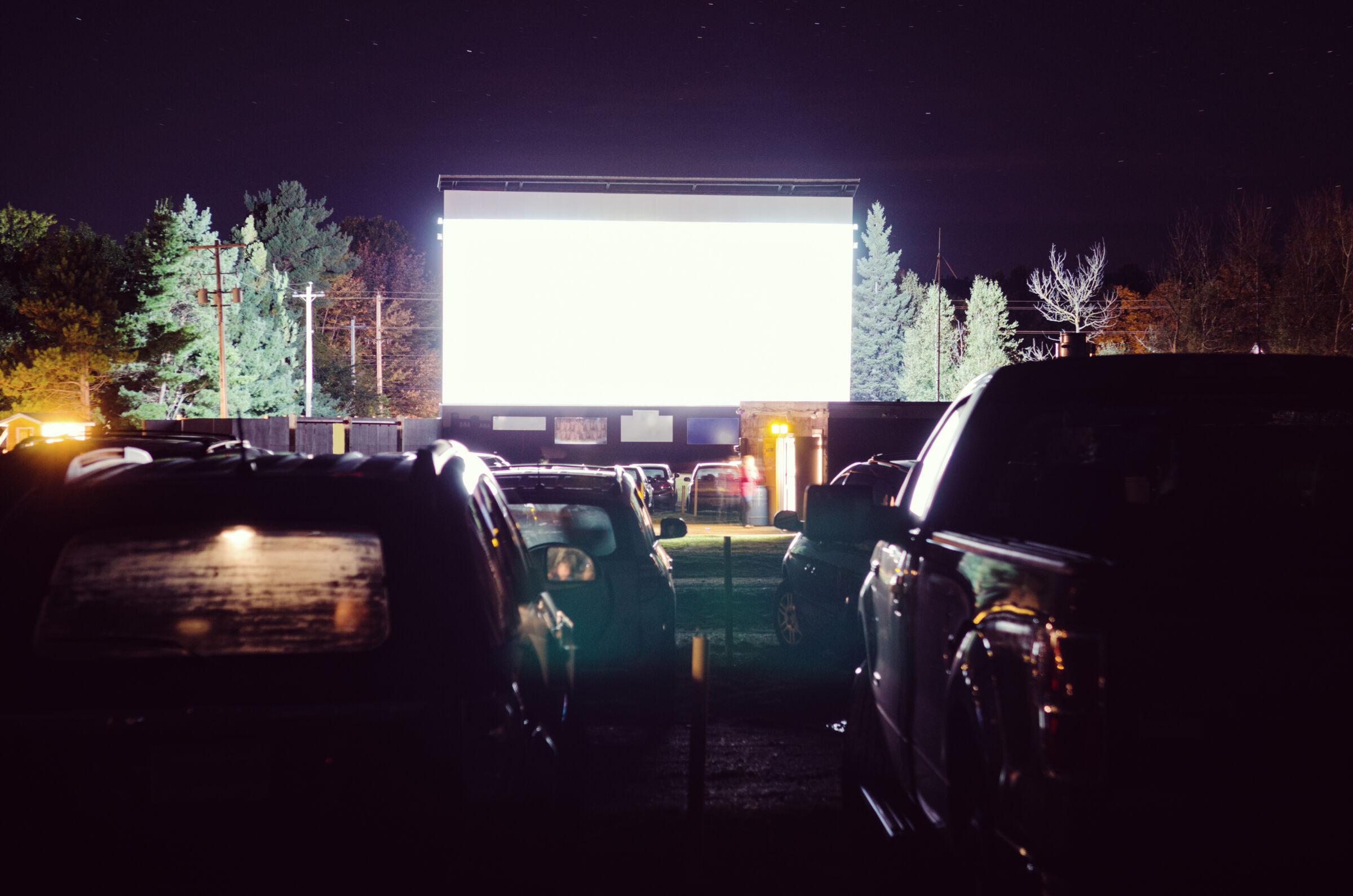 Drive-in movie theater