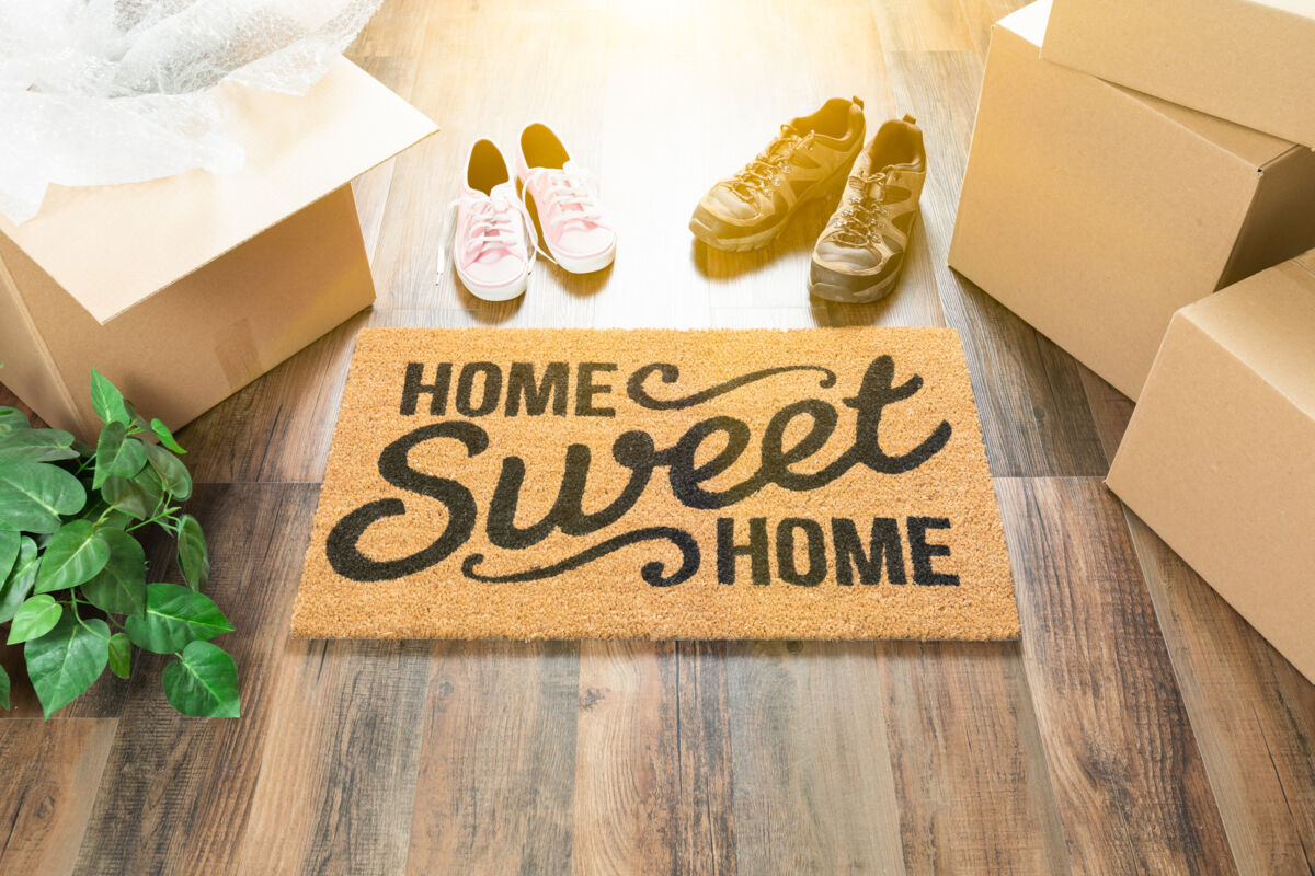 Home Sweet Home moving in