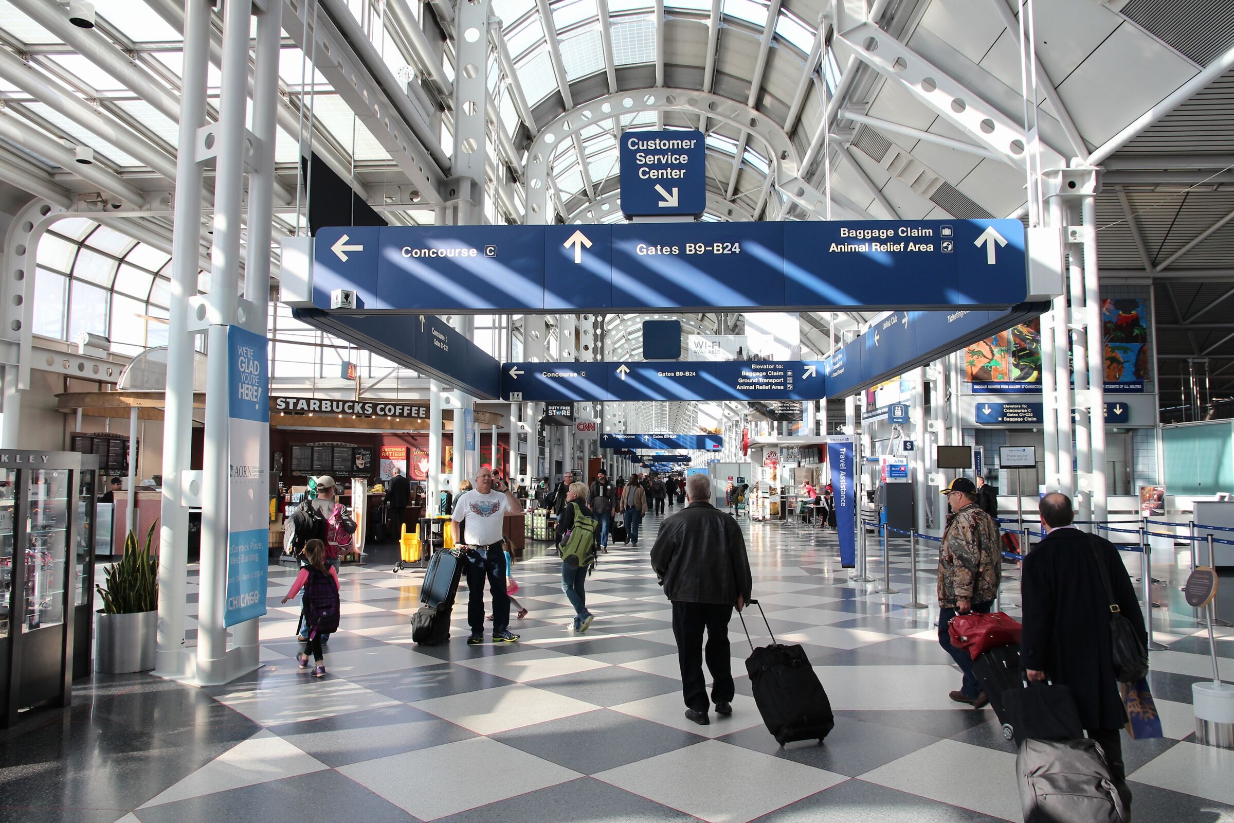 Airport terminal