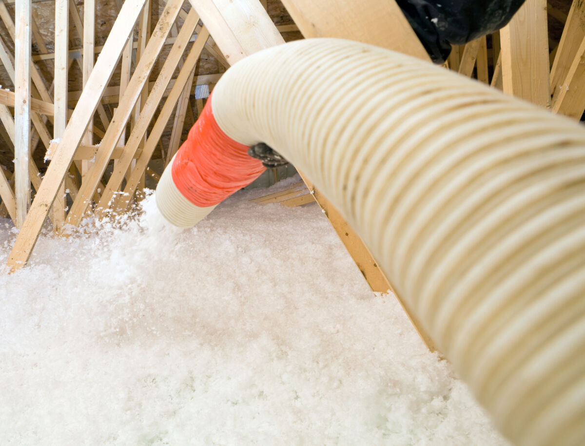 Adding insulation