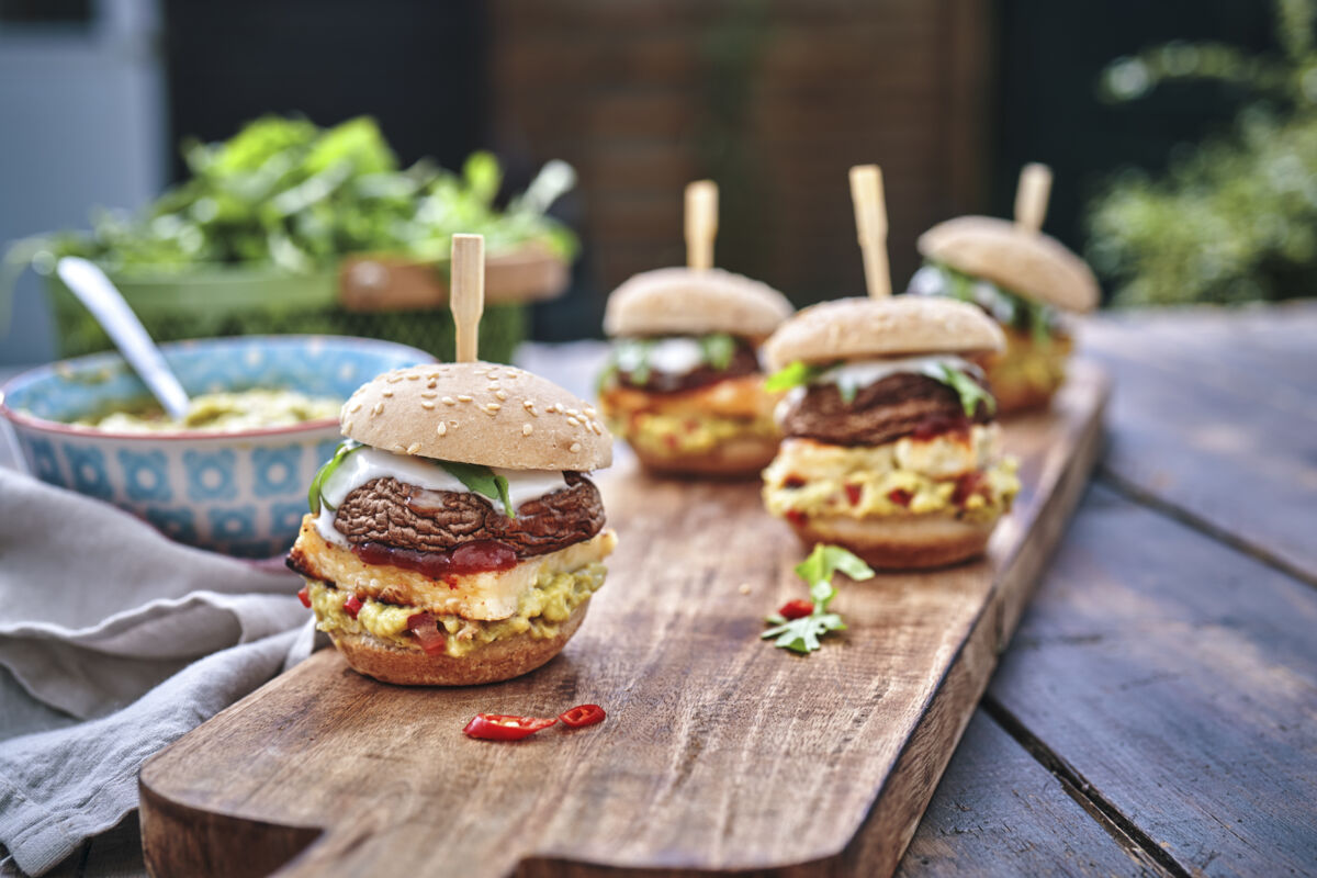 Burger sliders