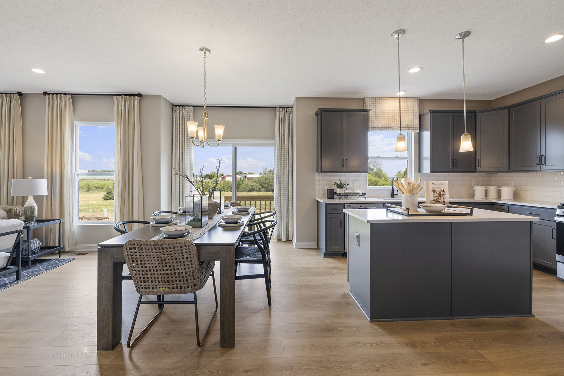 Kitchen and Dining Area