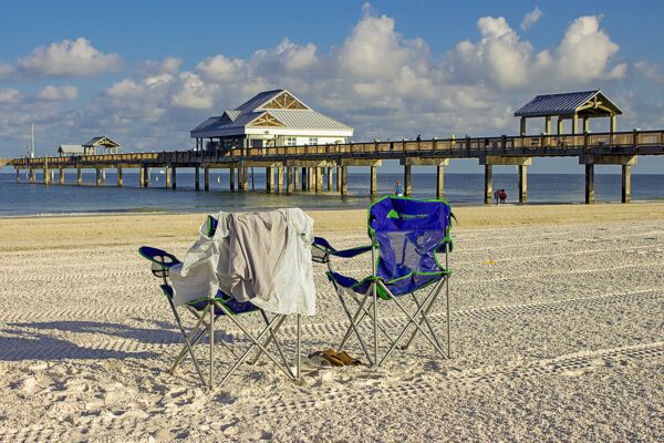 beach chairs