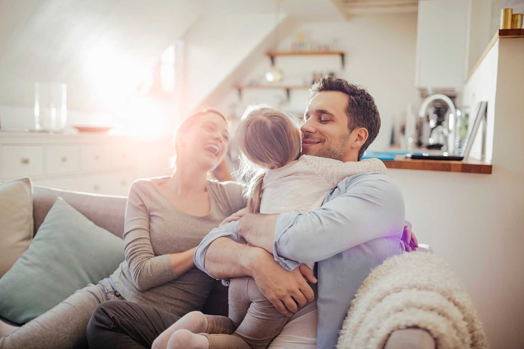 Family with Baby