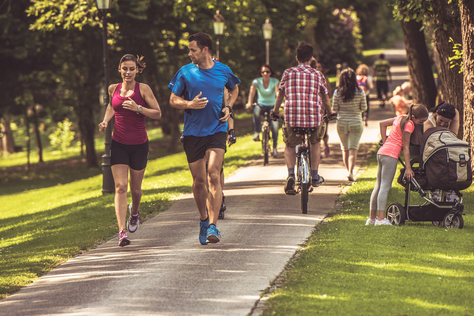 Running in the Park