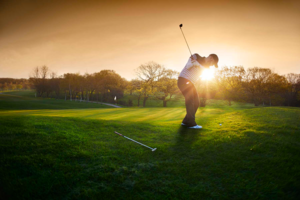 Golfing