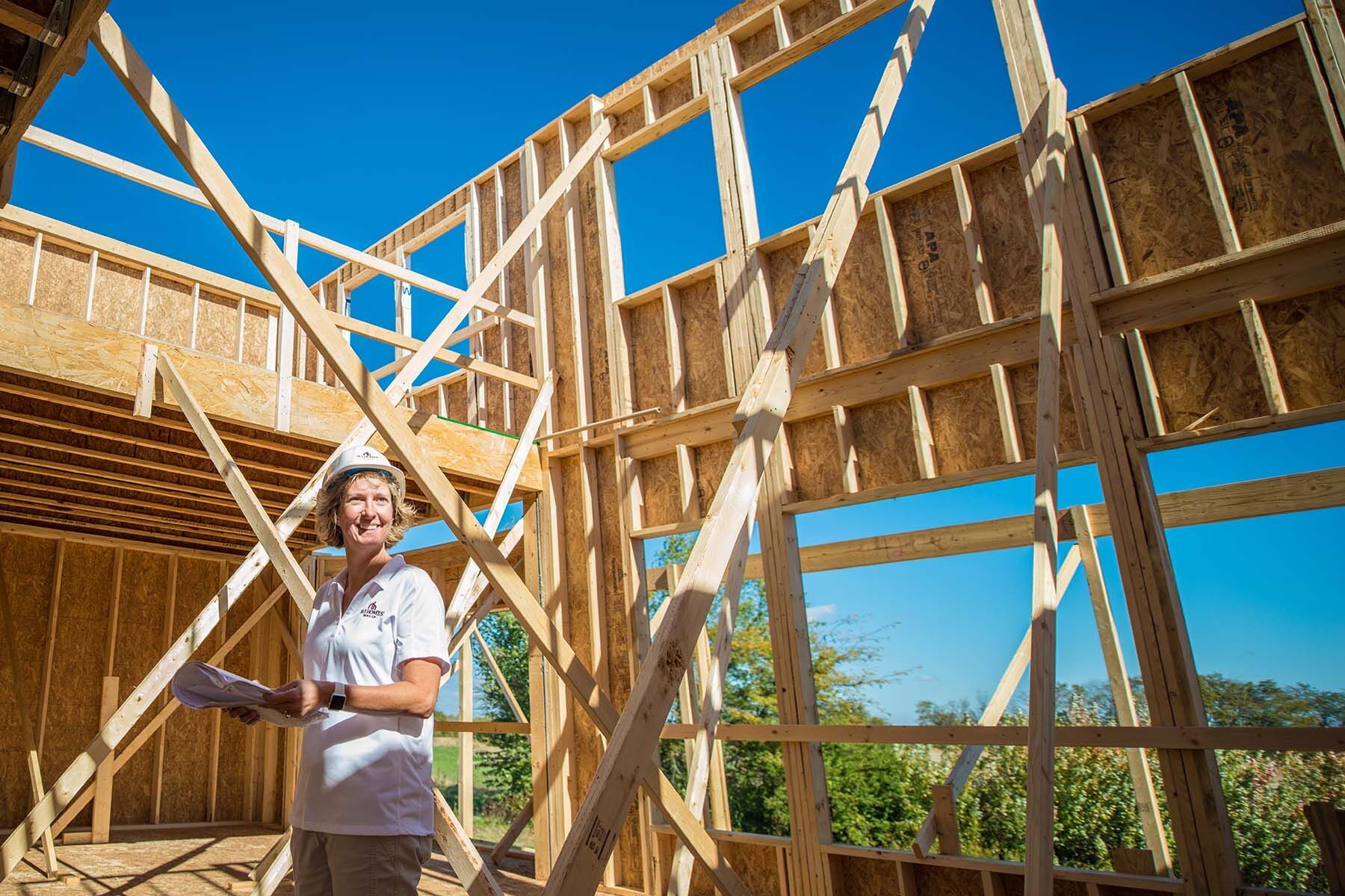 Customer Care Manager Inside House Framing