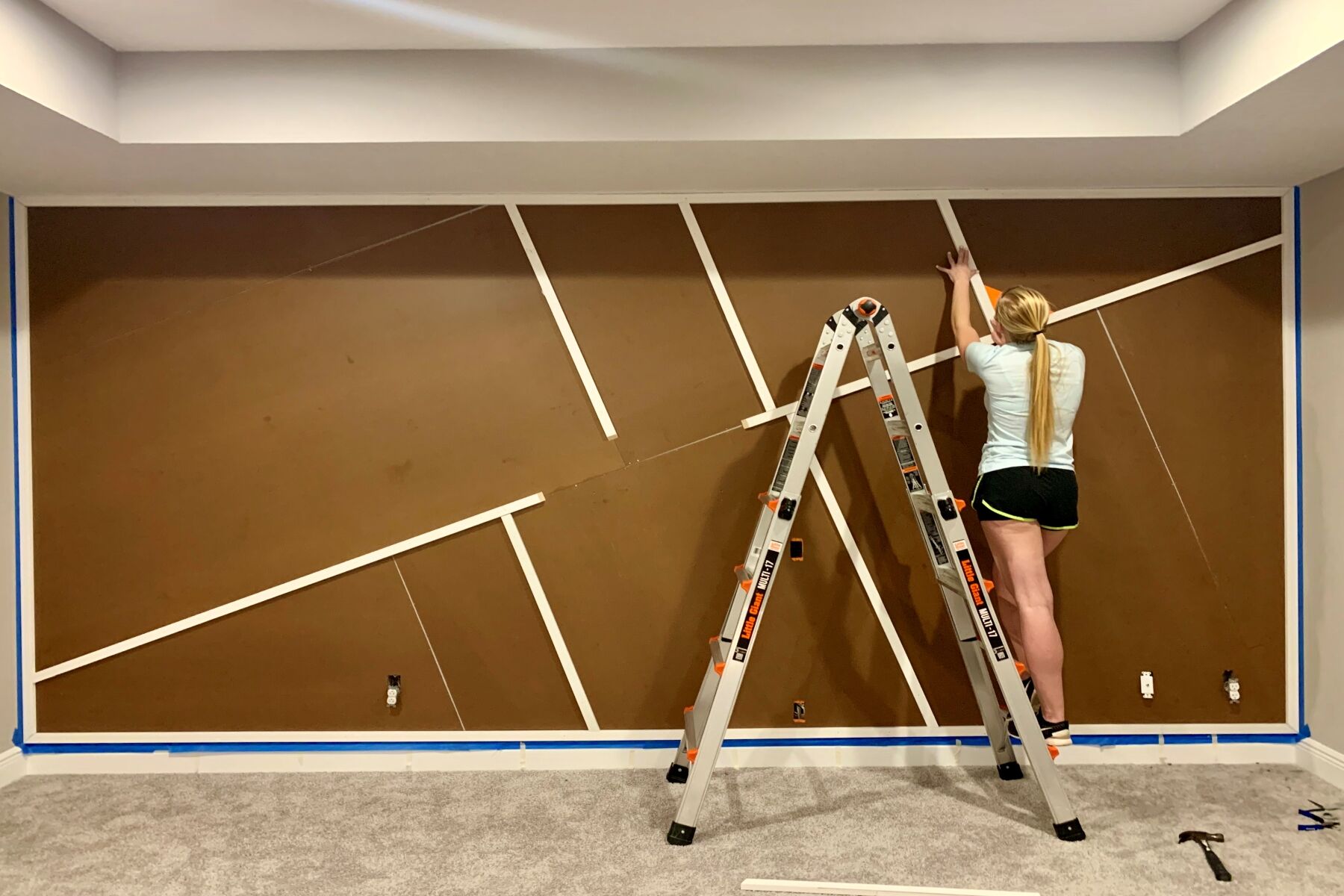 Preparing an Accent Wall