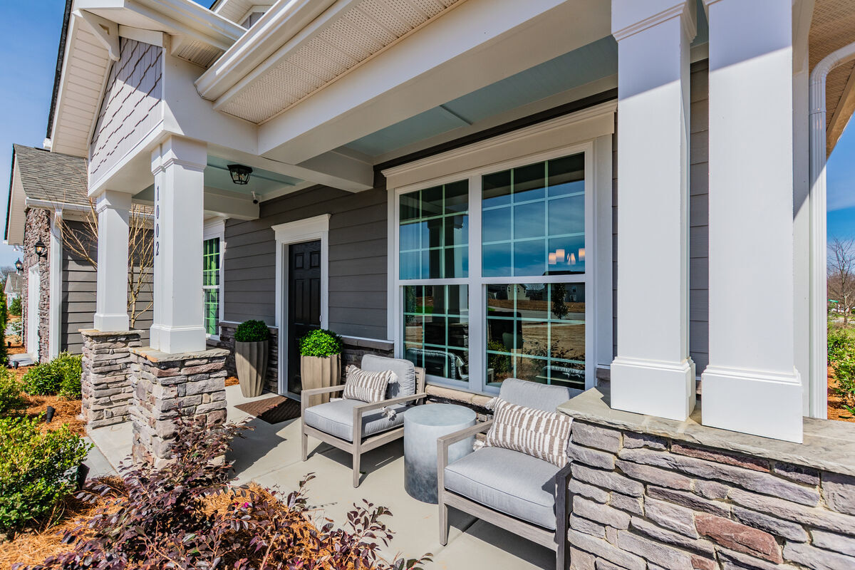 M/I Homes Charlotte Marvin II Model Front Porch