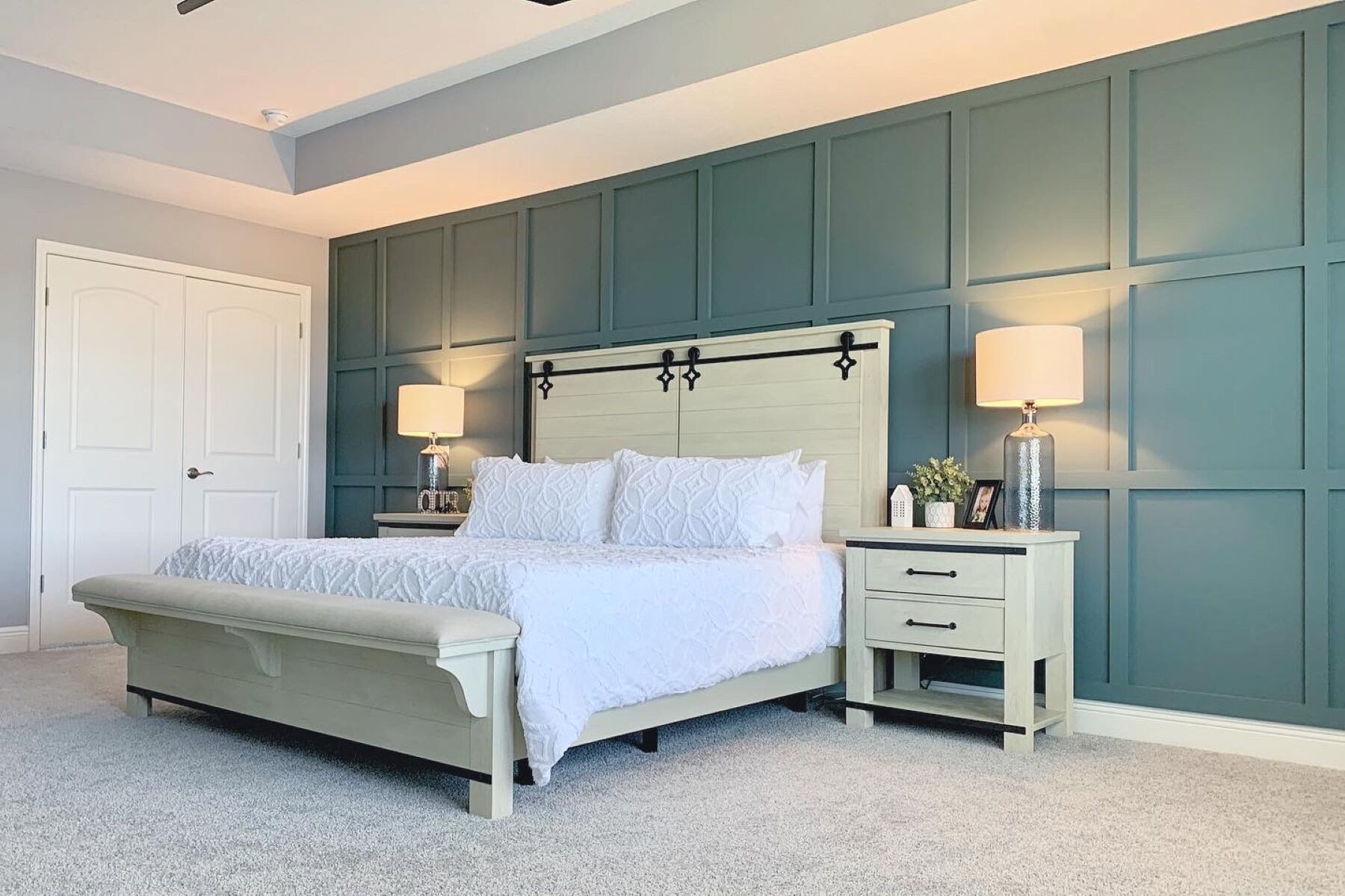 Bedroom With Accent Wall