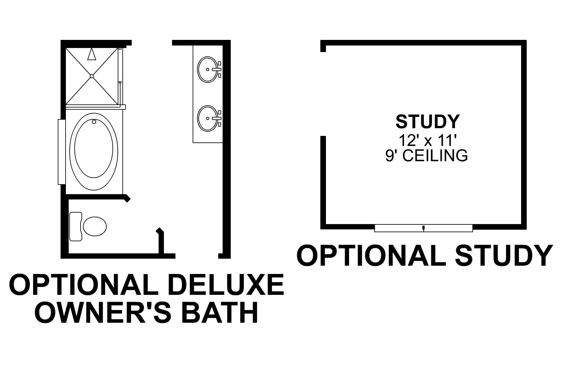 Hyacinth First Floor Options
