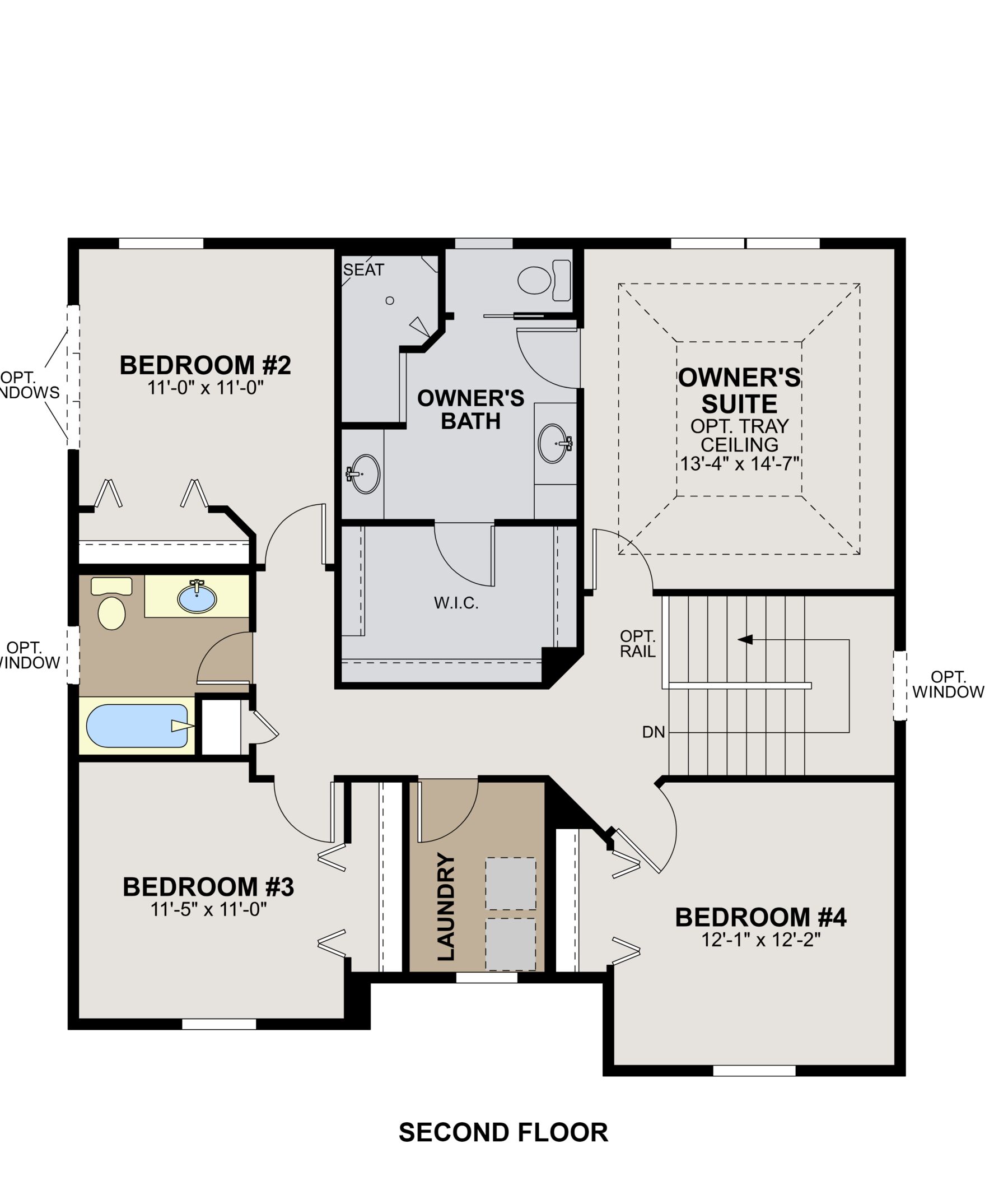 Legacy Woods Taylor Floorplan