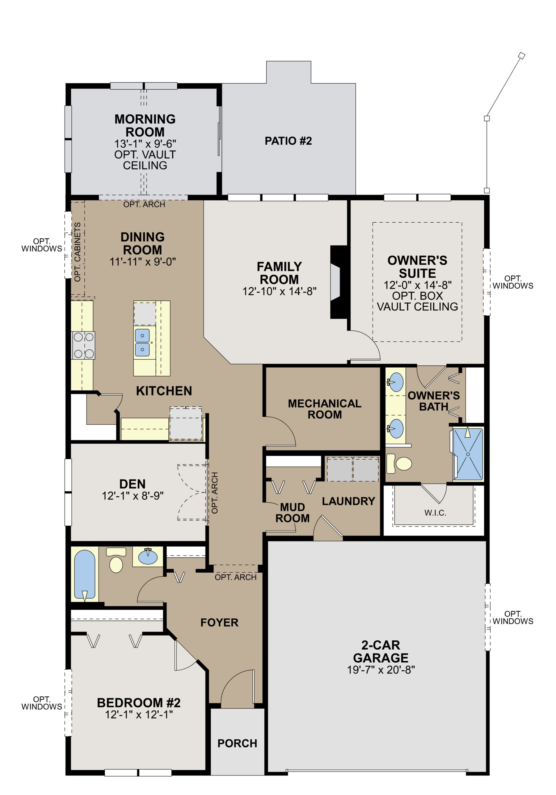Amber Fields Birch Floorplan