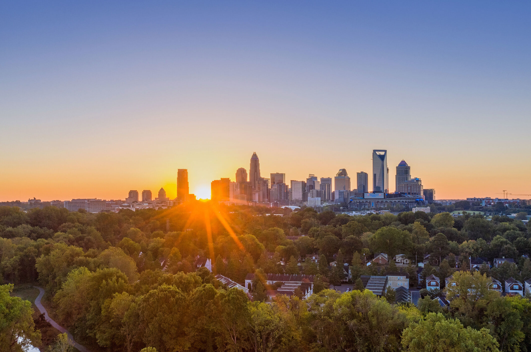 Charlotte, NC Skyline
