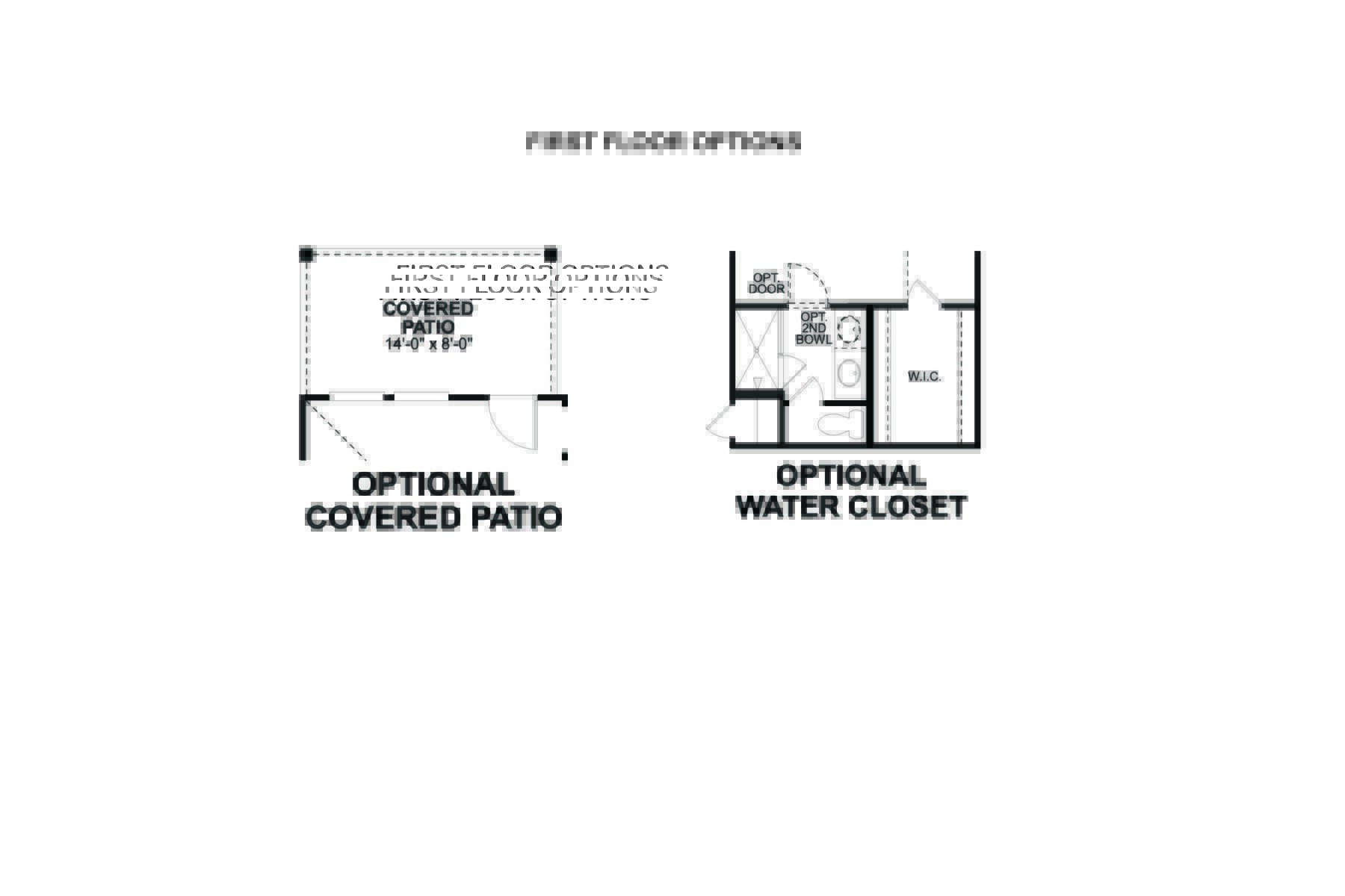Primrose first floor options