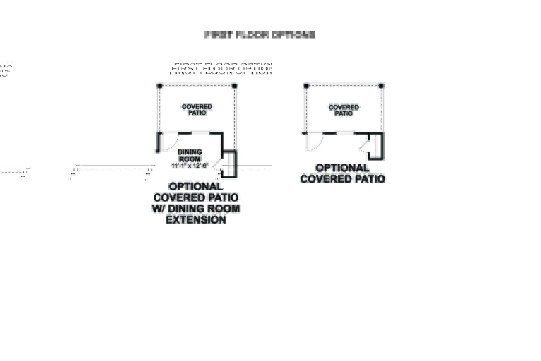 Wisteria First Floor Options