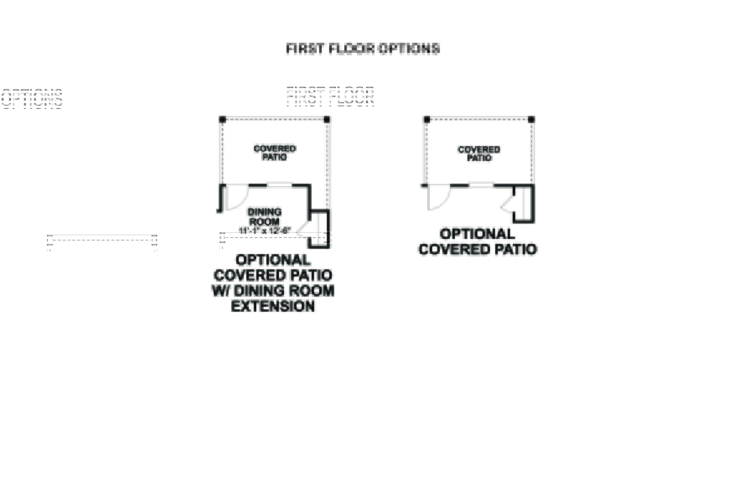 Wisteria First Floor Options