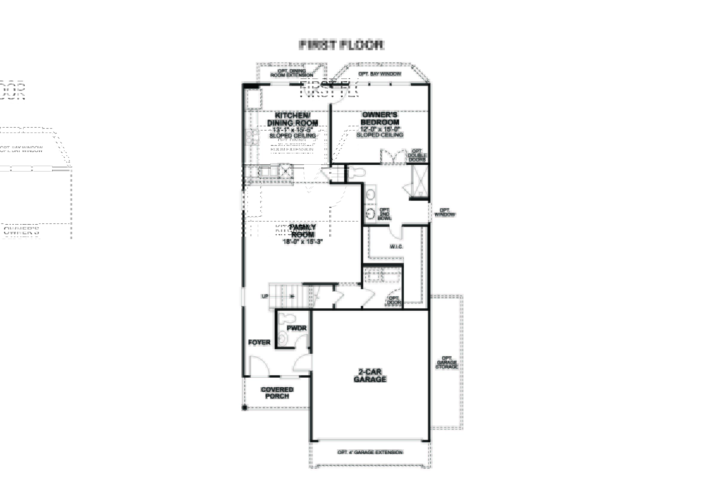 Larkspur first floor
