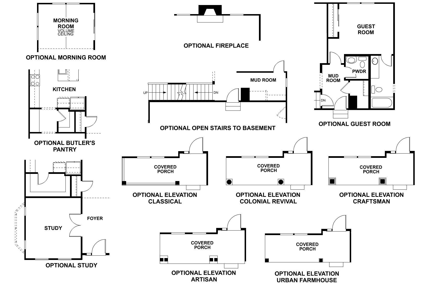 First Floor Options