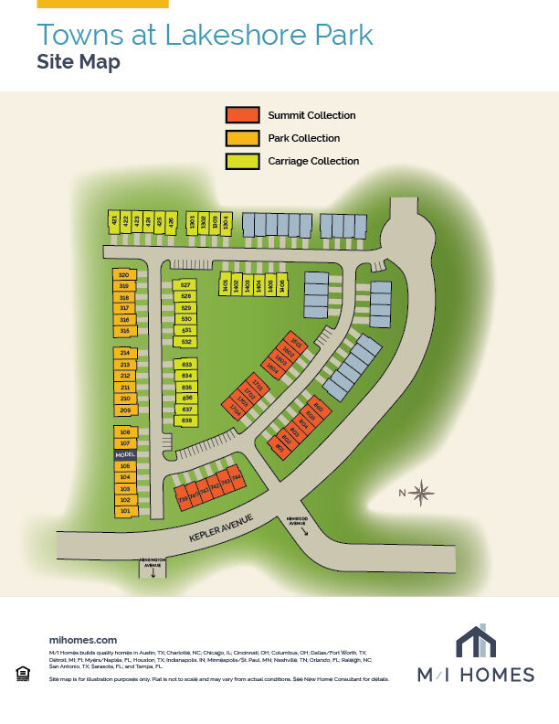 The Towns at Lakeshore Park