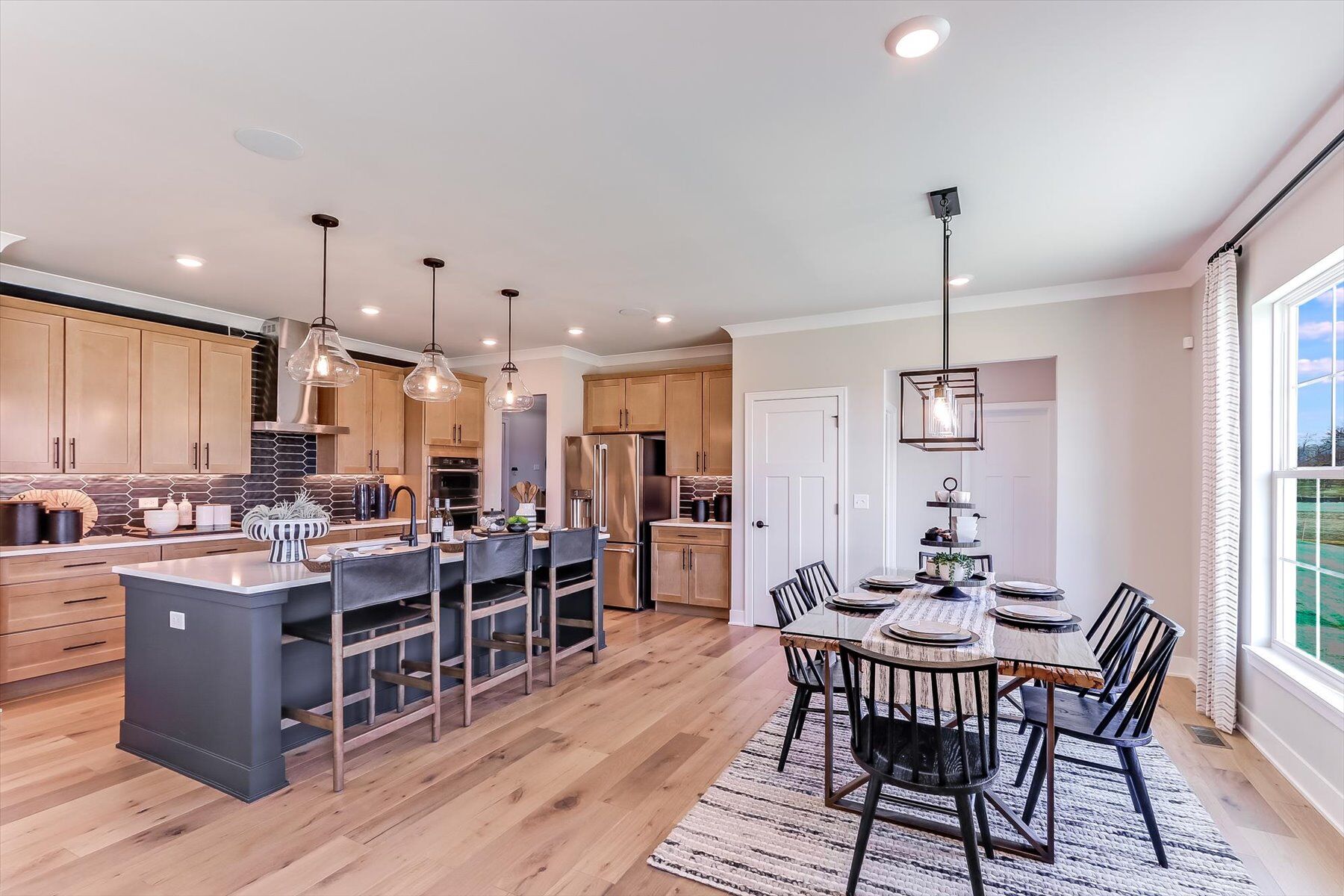Kitchen and Dining Area