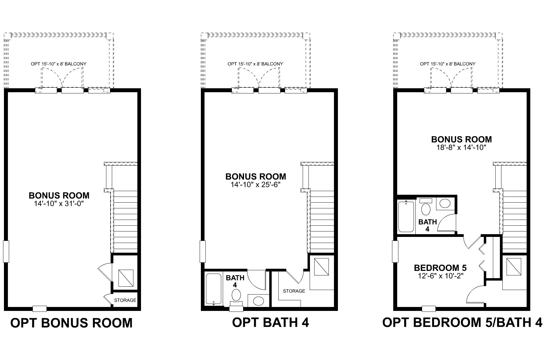 Cambridge-Second floor-Options