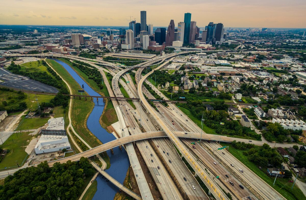 Houston City Aerial