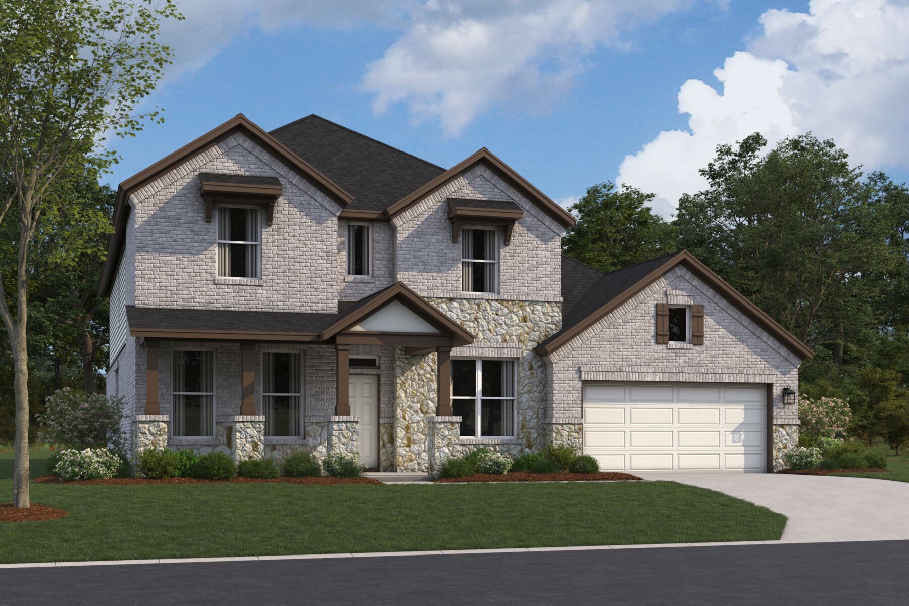 M/I Homes — Dickinson - D at Edgewood