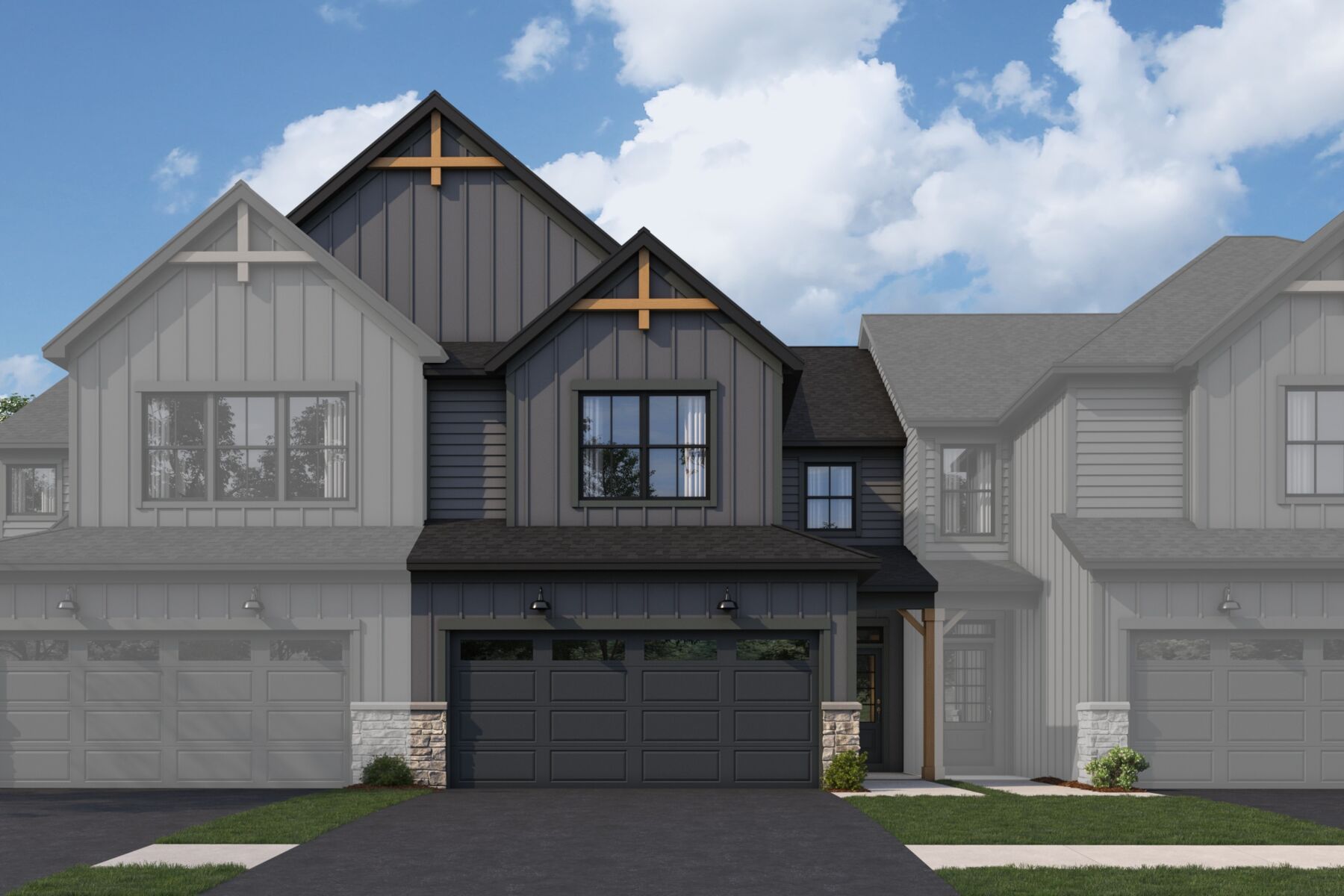 Braeden Urban Farmhouse Elevation