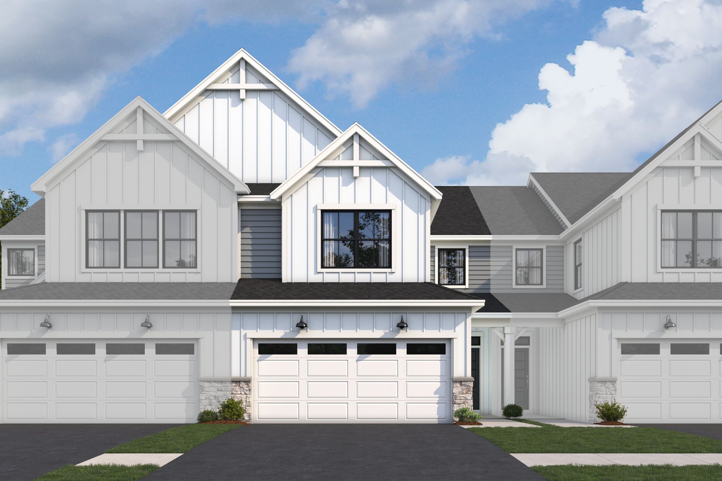 Braeden Urban Farmhouse Elevation