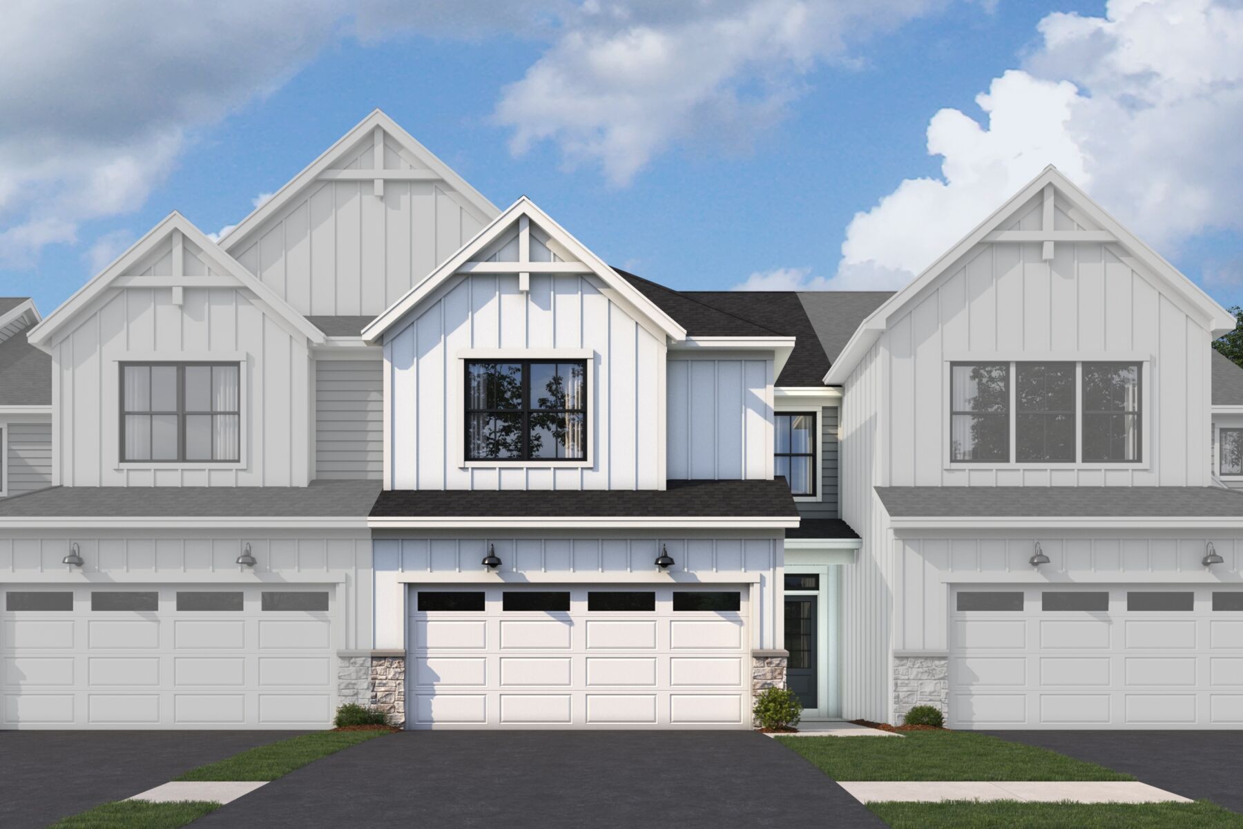 Brighton Urban Farmhouse Elevation