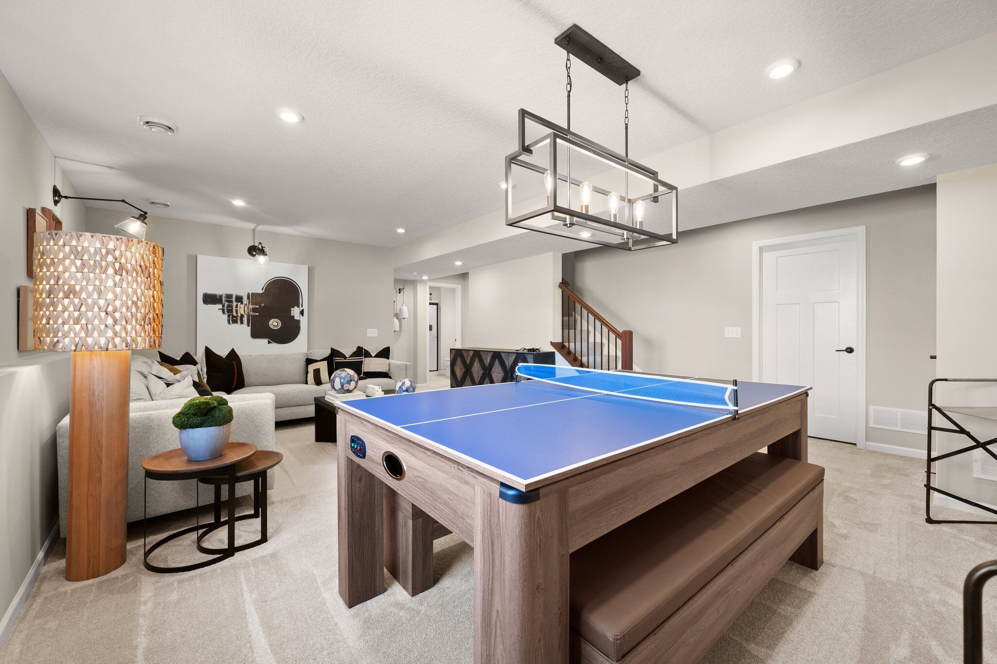Lower Level Recreation Room - Representational Photo