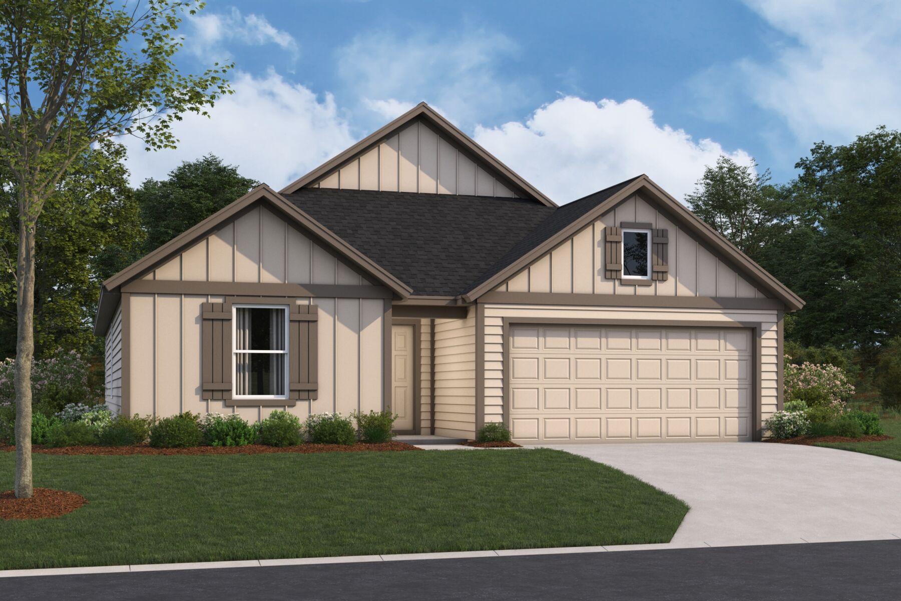 M/I Homes — Garner - B at Cascades at Onion Creek