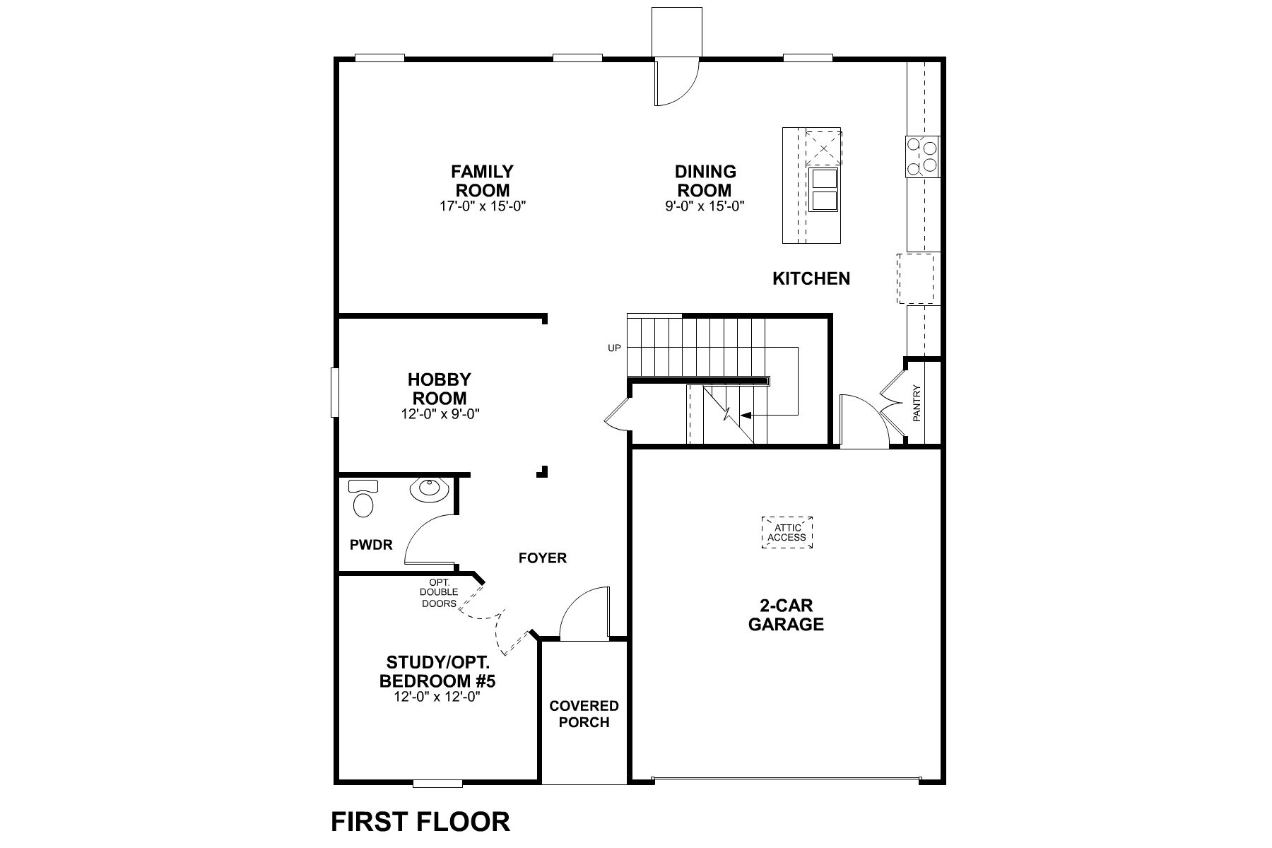 Eisenhower First Floor Floorplan 