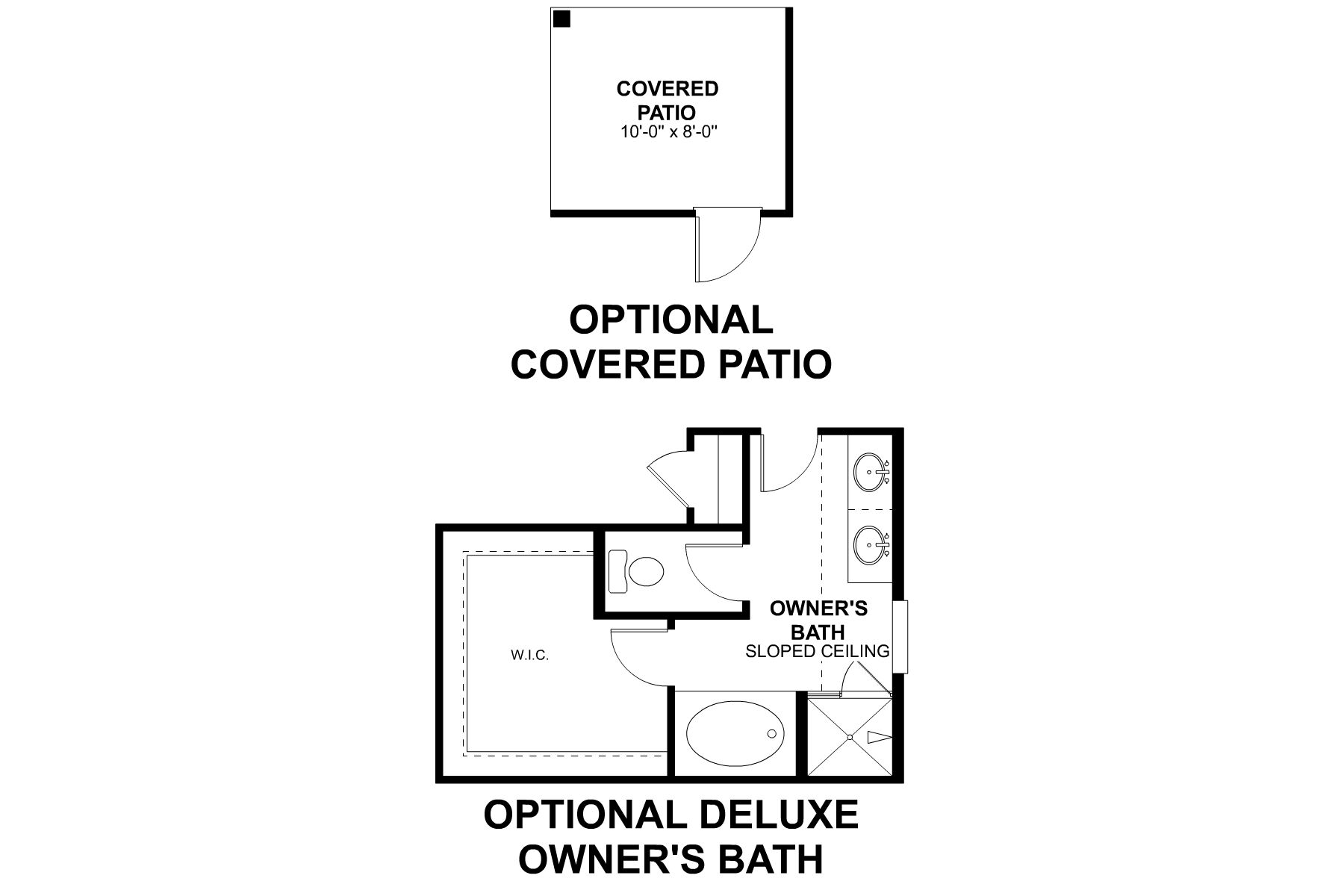 Abilene First Floor Options 