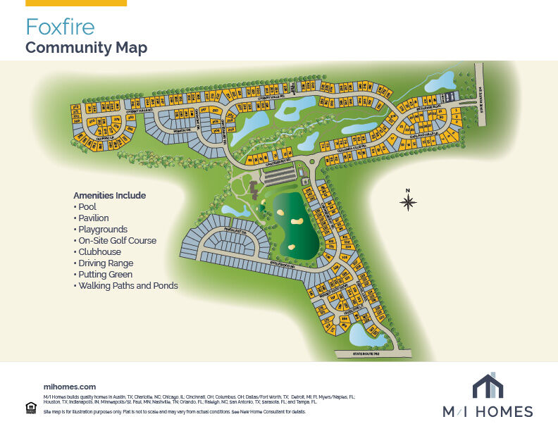 Homes at Foxfire