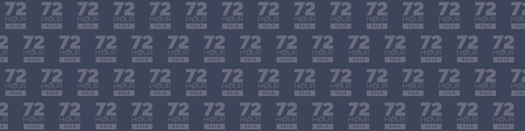 72 Hour Sale - Page Top Image