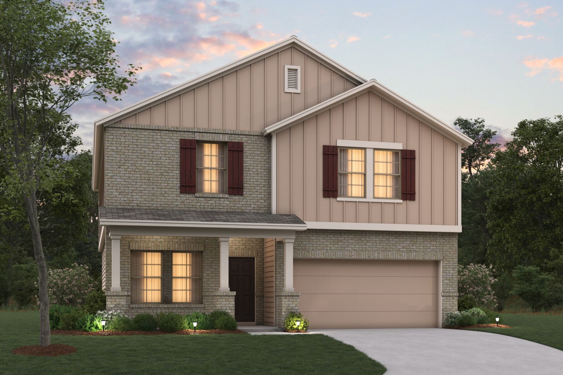 M/I Homes — Donley I - D at Marble Creek Crossing