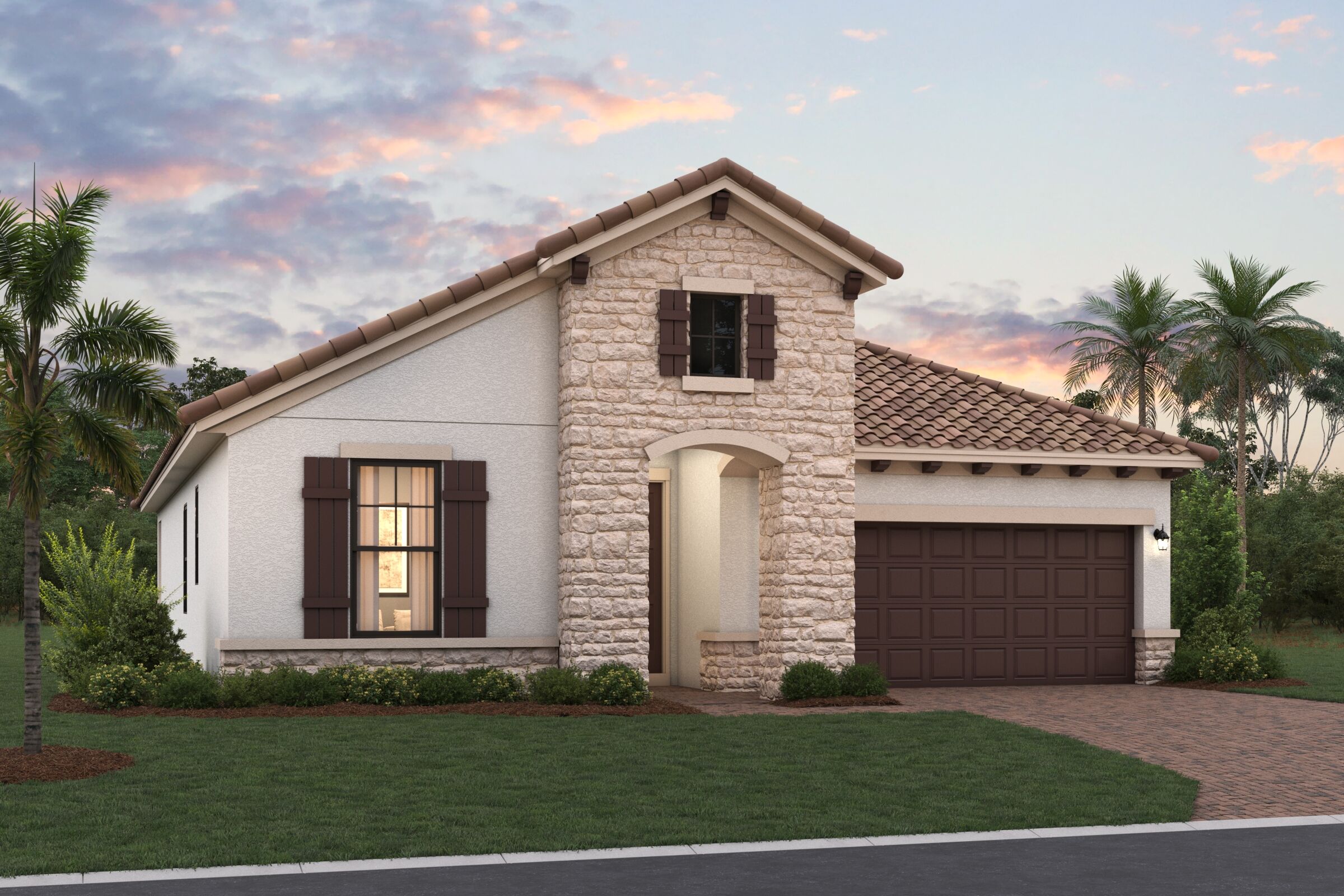 Cedar elevation B