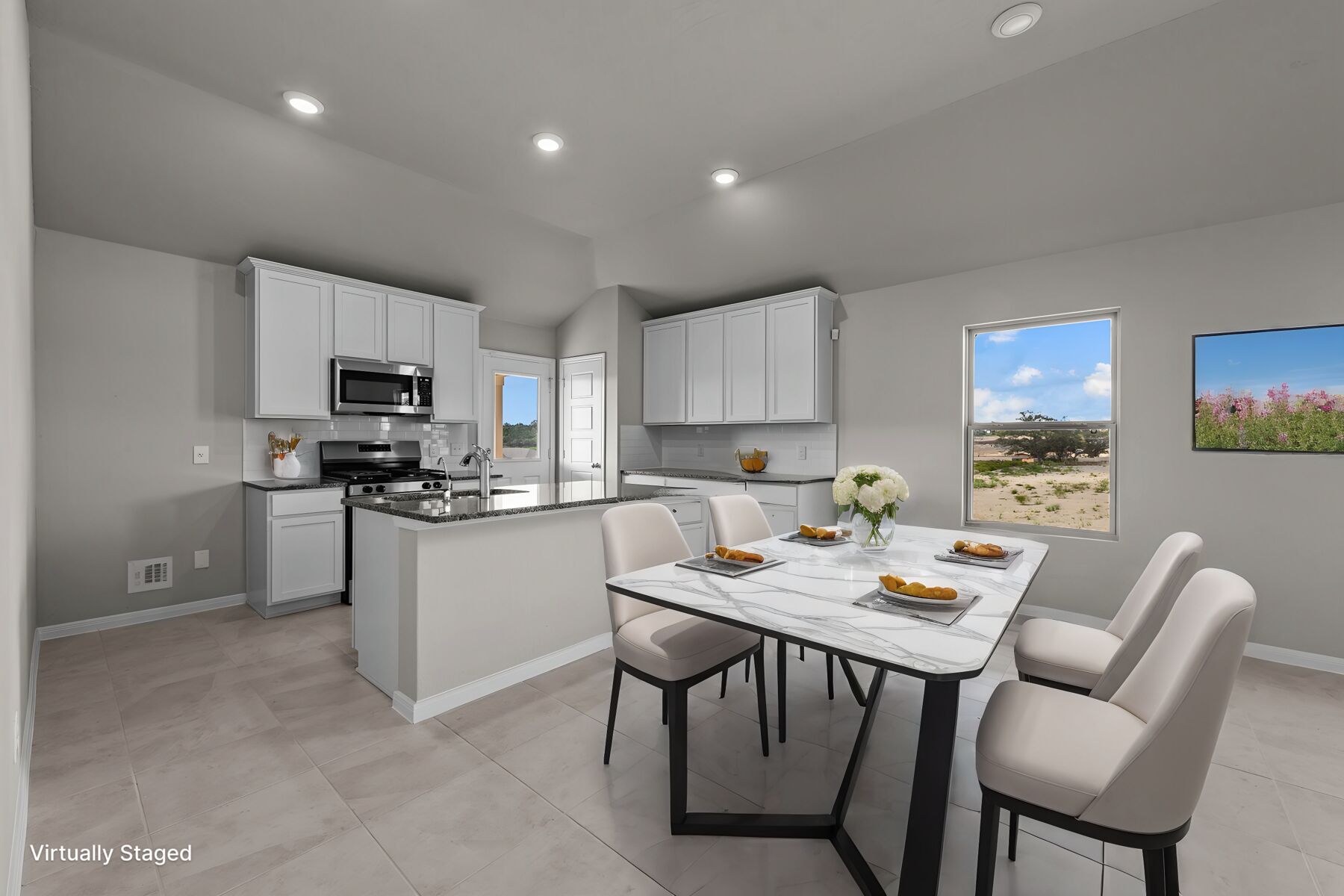 Visual Representation of Dining Room