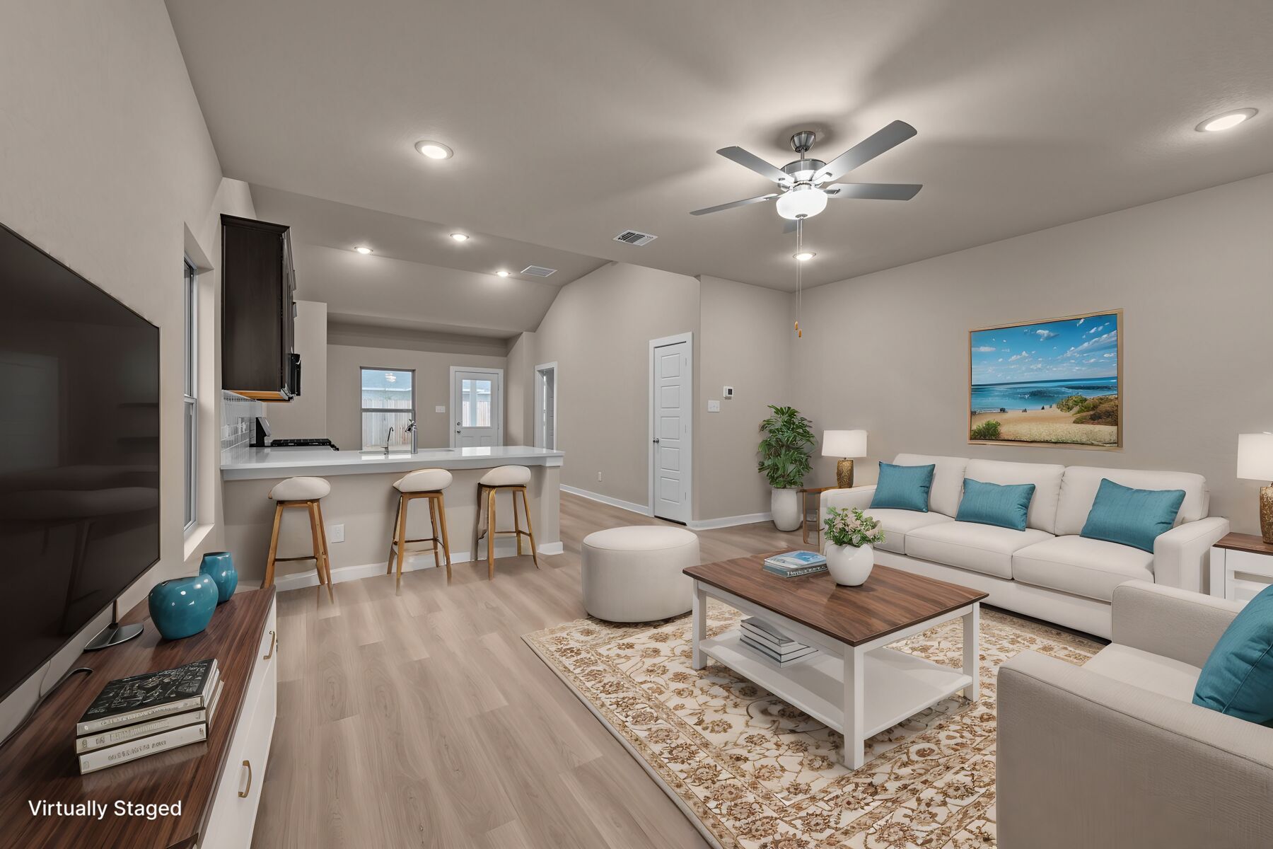 Visual Representation of Living Room 