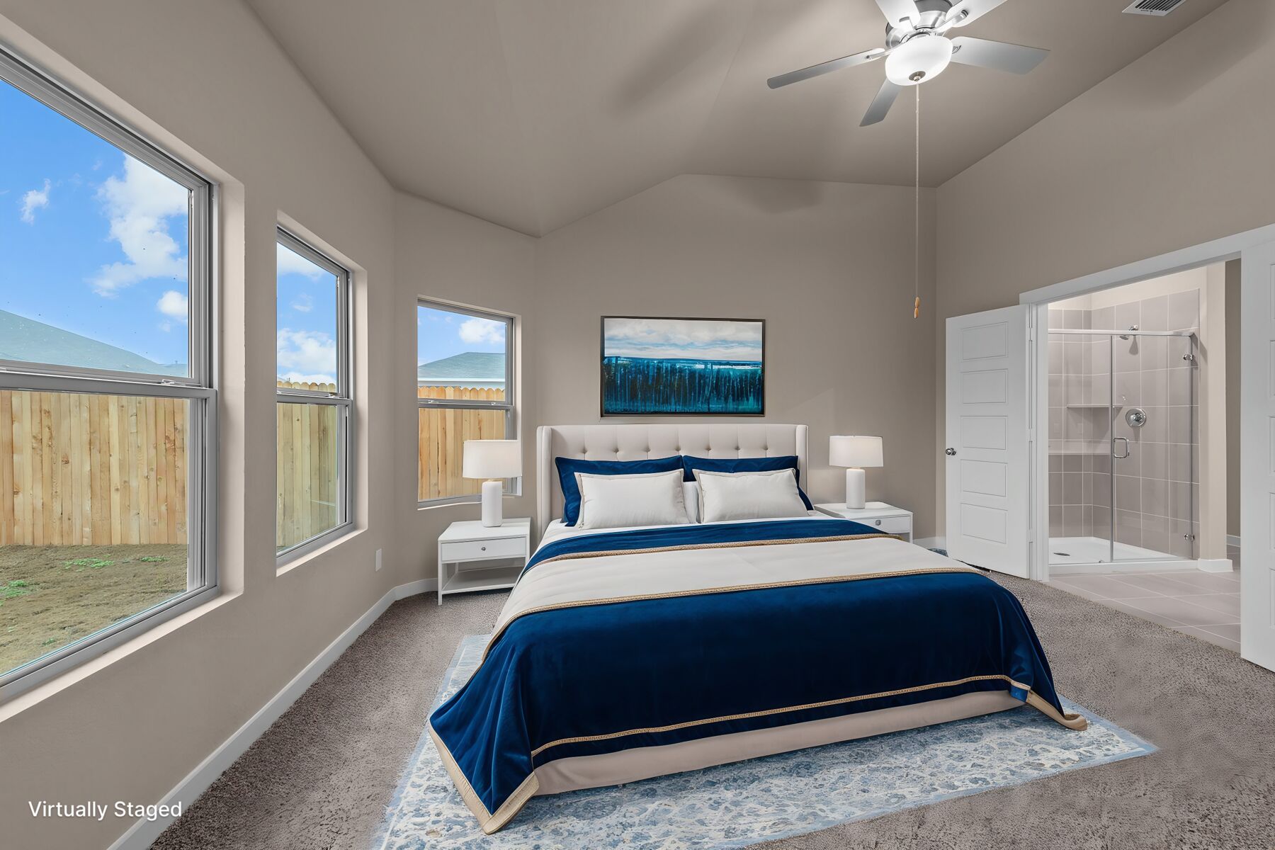 Visual Representation of Owner's Bedroom 