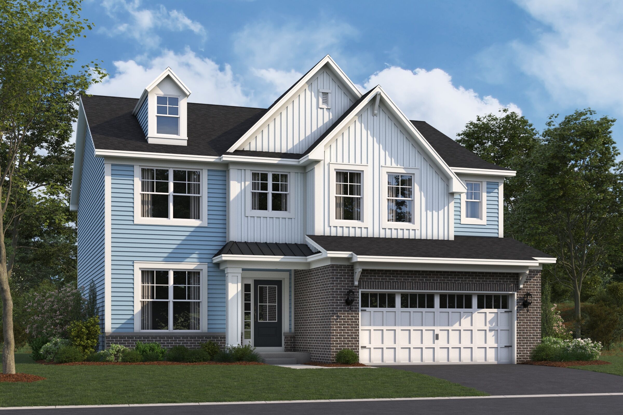 Easton Elevation New England Cottage
