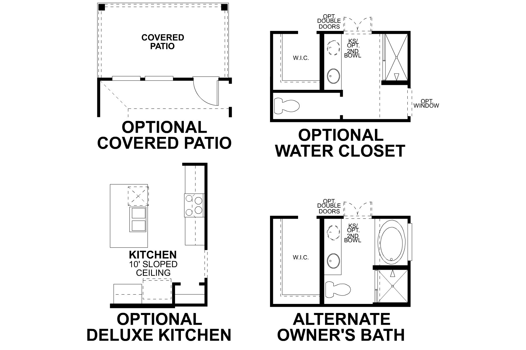 Magnolia First Floor Options
