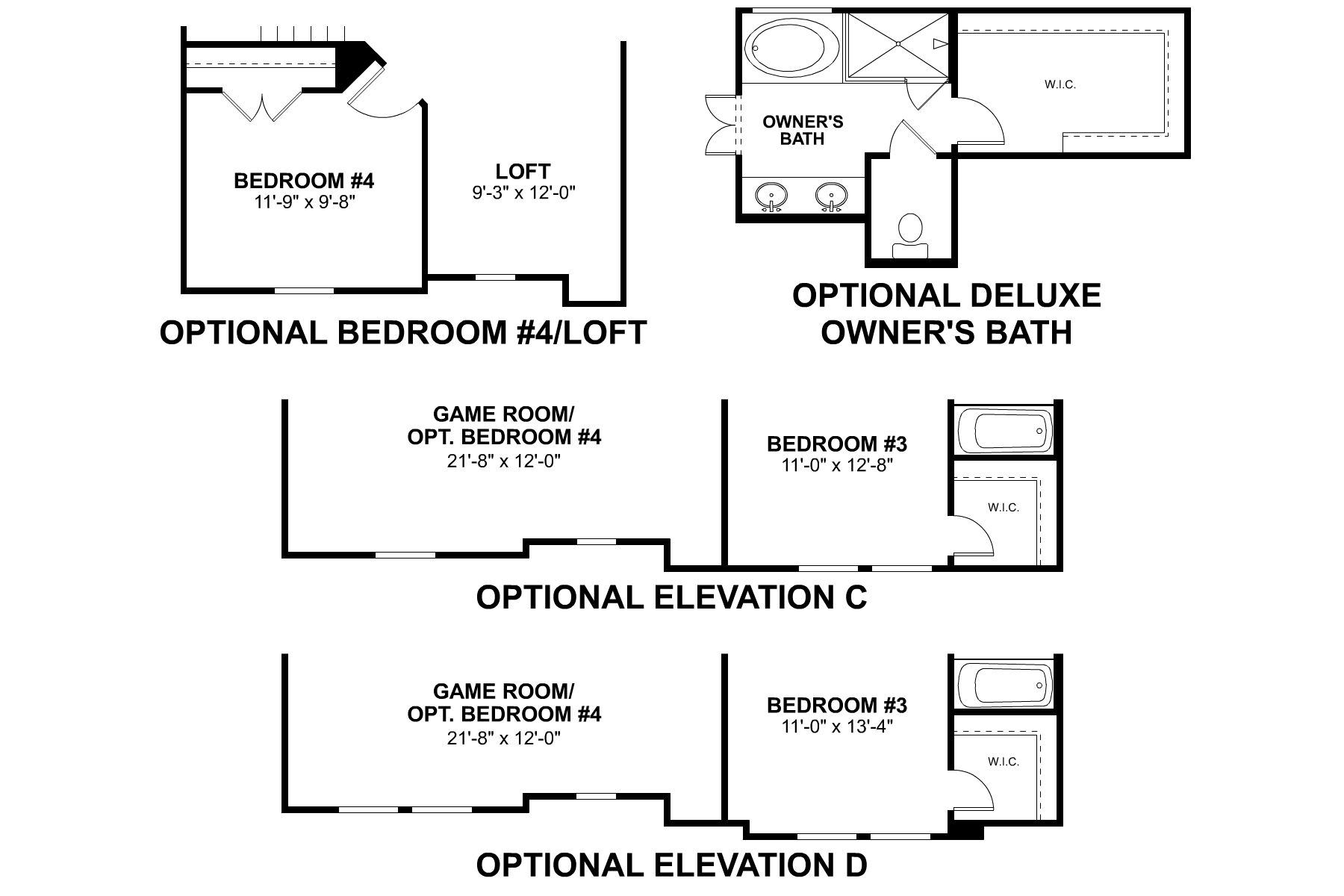Hudson Second Floor Options