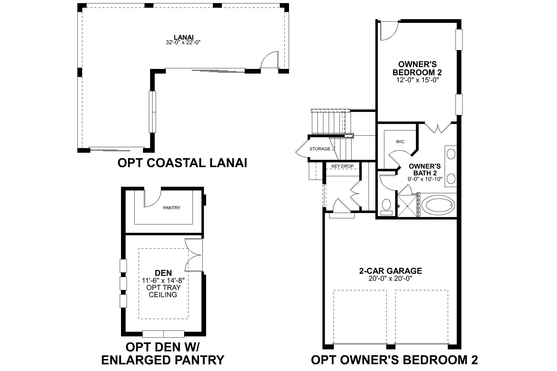 Newport First Floor Options