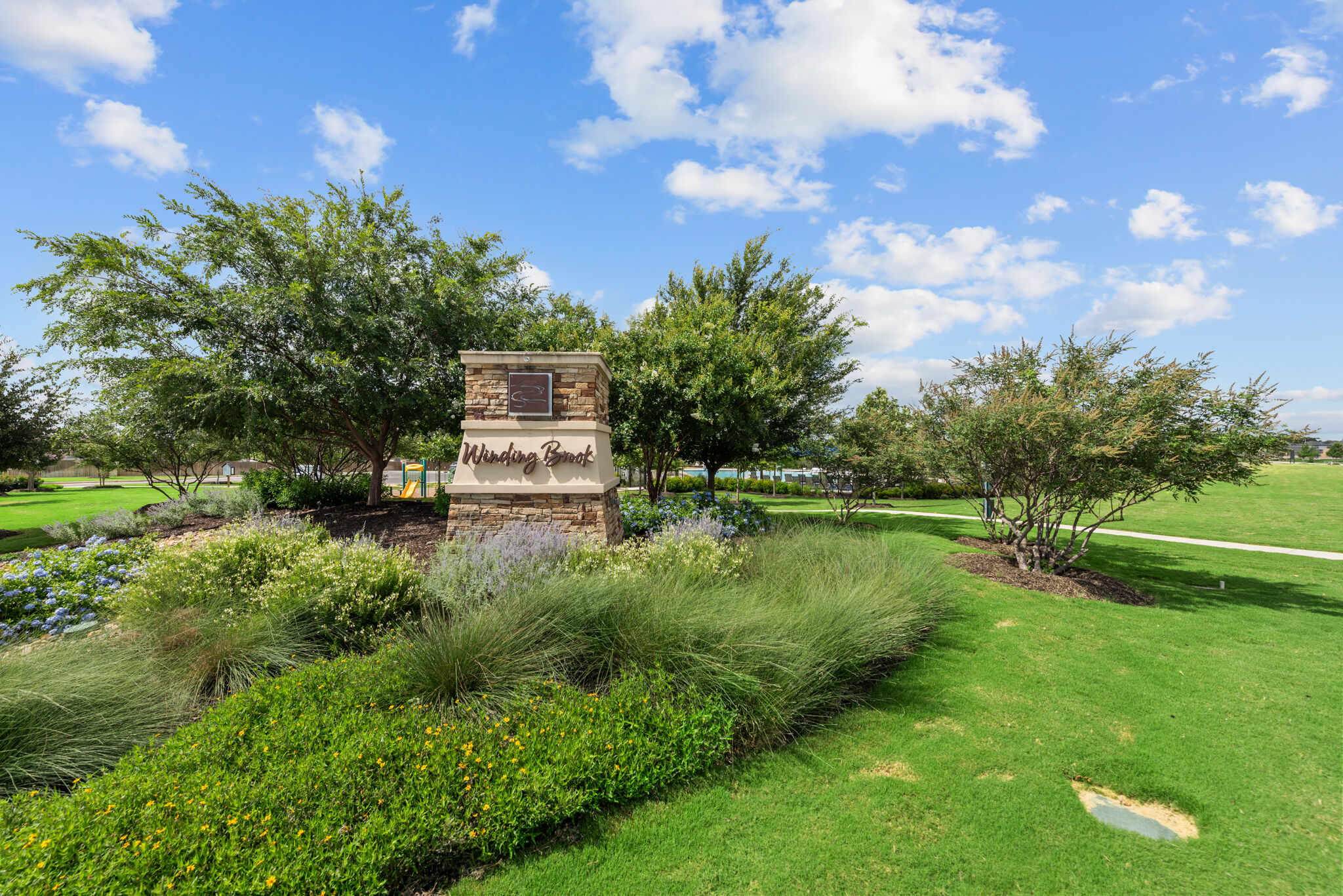 Winding Brook Community Entrance