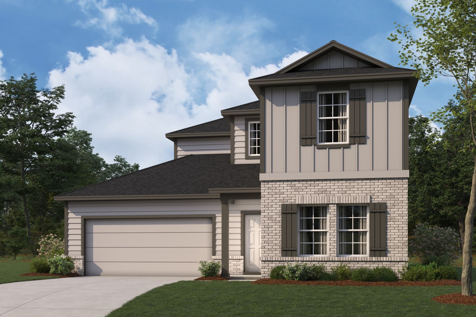 M/I Homes — Livingston - B at Marble Creek Crossing