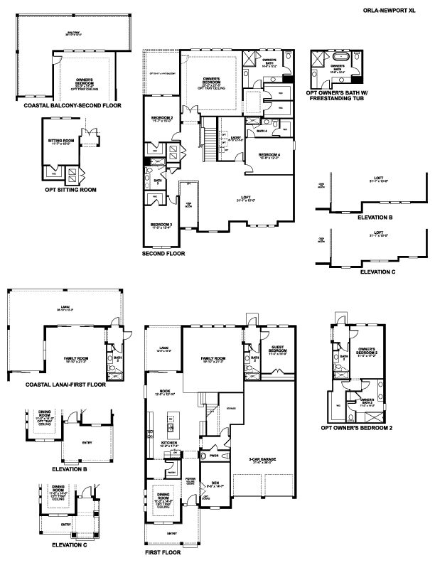Newport Floorplan