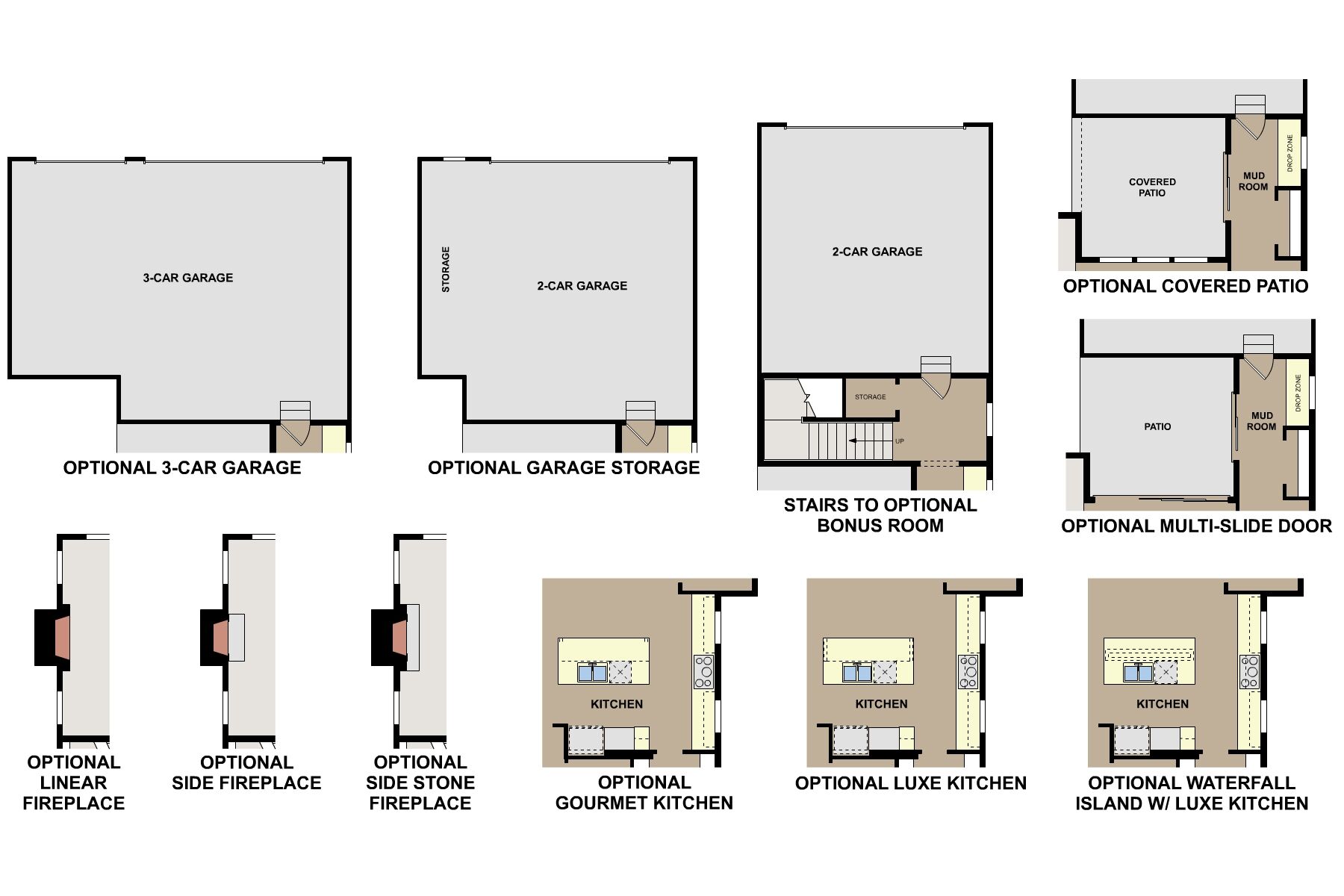 Altiora First Floor Options